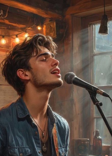 Вадик поёт свою музыку