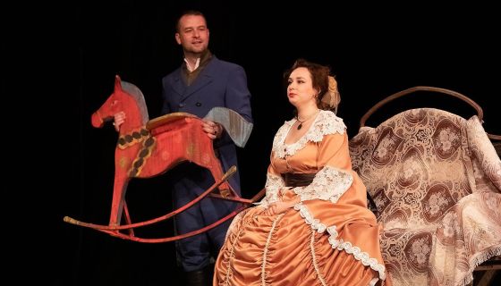 Спектакль «Очарованный странник. История Грушеньки»